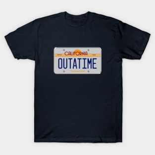 Outatime Plate Vintage Art T-Shirt